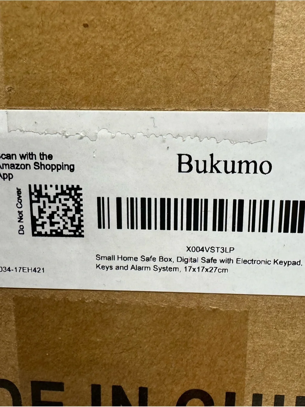 Bukumo Fireproof digital safe with waterproof bag. Small and secure